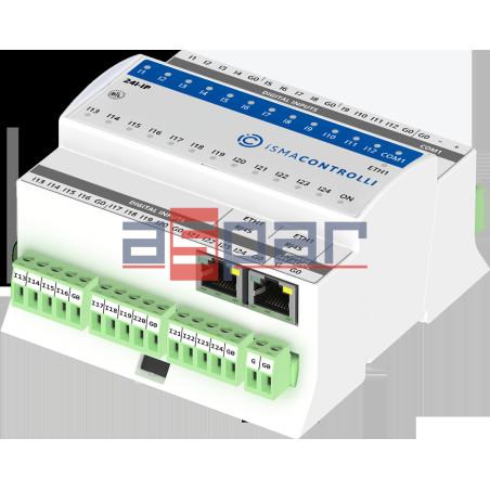 iSMA-B-24I-IP - 24 wejścia cyfrowe