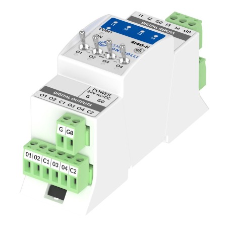 iSMA-B-4I4O-H - 4 wejścia, 4 wyjścia przekaźnikowe