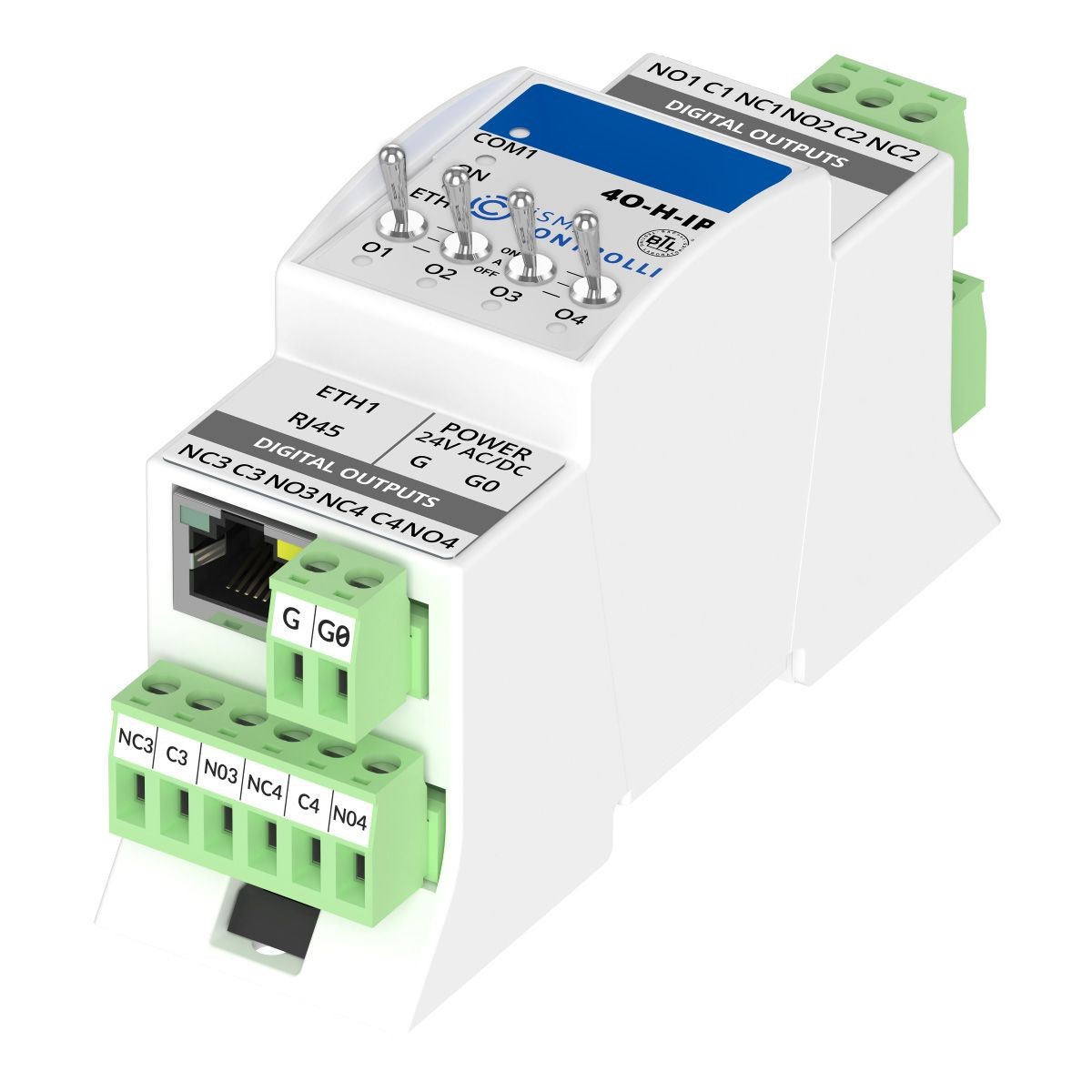 iSMA-B-4O-H-IP - 4 relay outputs