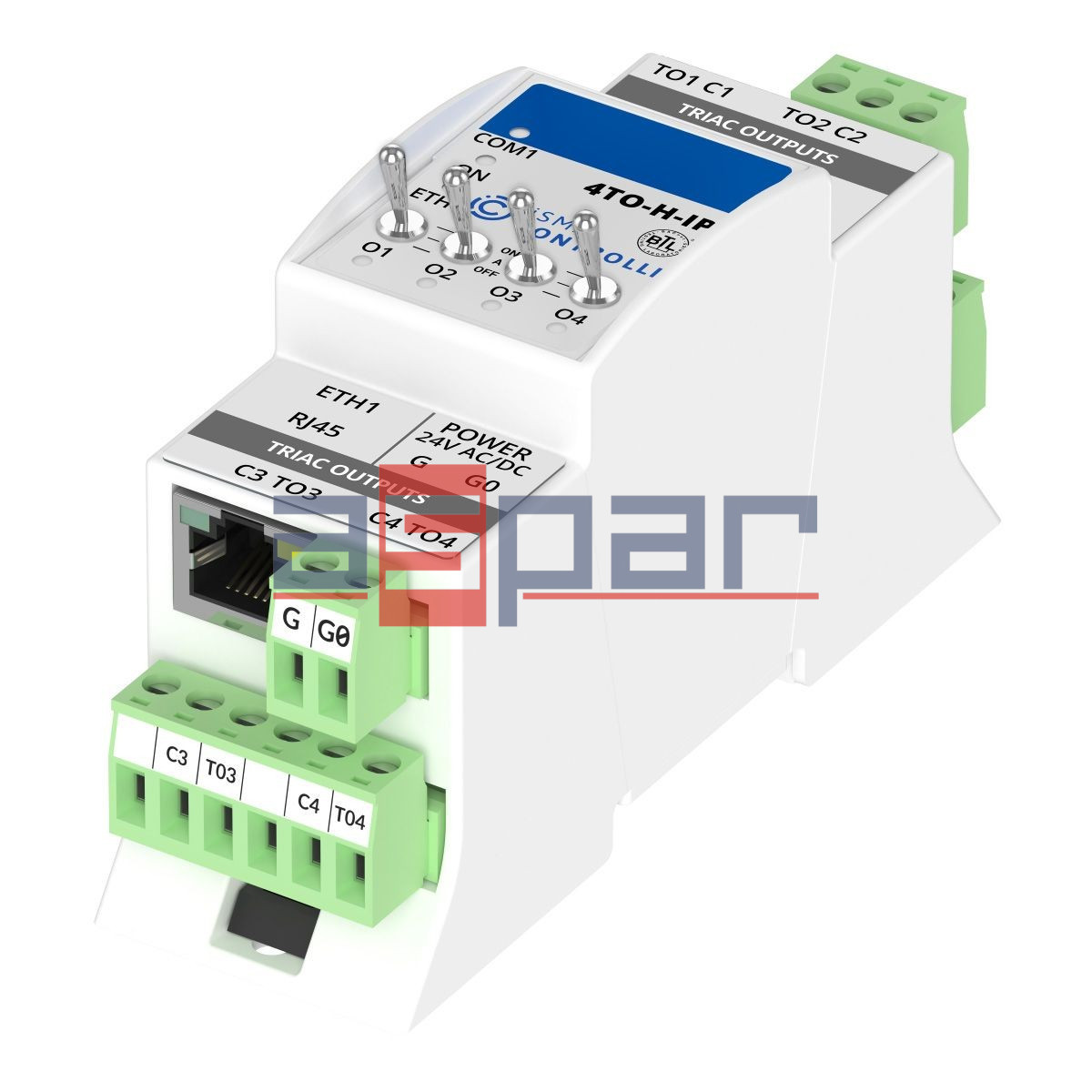 iSMA-B-4TO-H-IP - 4 wyjścia triakowe