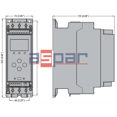 ADXL0018600, Softstart 7,5kW