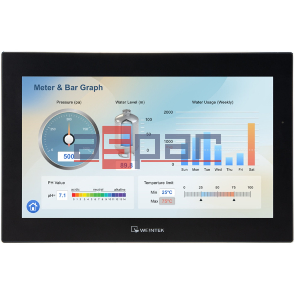 cMT2168X, HMI, Weintek