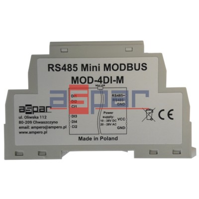 4 digital inputs with memory, MOD-4DI-M