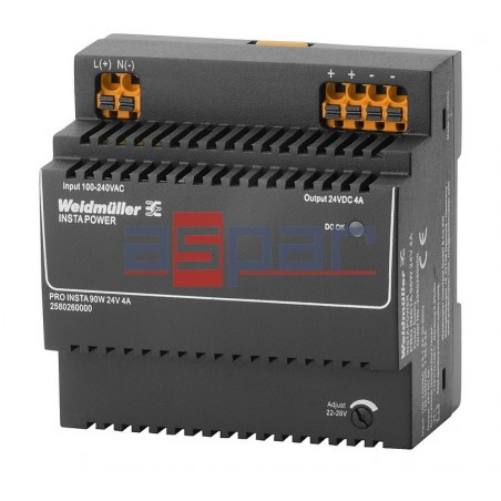 switch-mode power supply unit, 24 V, PRO INSTA 96W 24V 4A (2580260000)