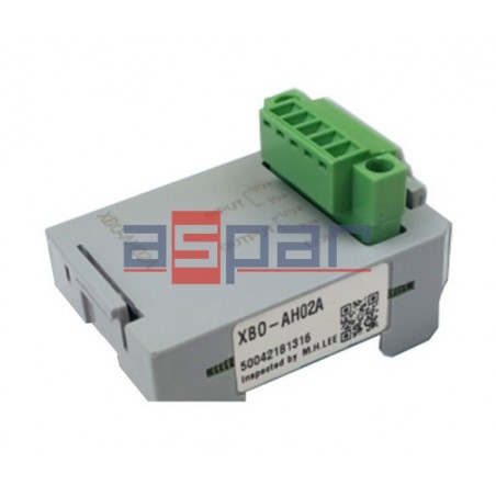 XBO-AH02A - 1 analog input / 1 analog output